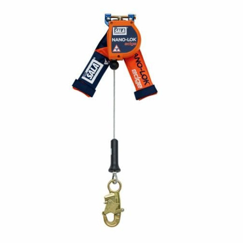 Câble sécurité autorétractable rebord Nano-LokMC 8' Acier inoxydable Stationnaire