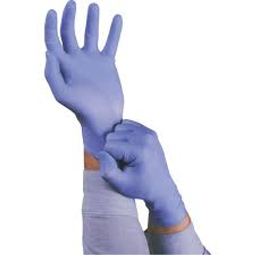 Gants TouchNTuffMD 92-675, Taille Petit, Matière Nitrile, Épaisseur 5 mils, Sans poudre, Couleur Bleu