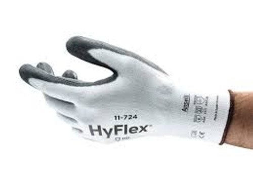 Gants coupure 11-724 HyFlexMD, Taille 7, Calibre 13, Revêtement Polyuréthane, Enveloppe InterceptMC, ANSI/ISEA 105 niveau 2
