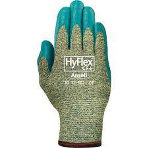 Gants HyFlexMD 11-501, Taille 6/T-petit, Calibre 13, Revêtement en Mousse de nitrile, Enveloppe en KevlarMD, Niveau 4 selon ANSI/ISEA 105 et Niveau 4 selon EN 388 Gants HyFlexMD 11-501, Taille 6/T-petit, Calibre 13, Revêtement en Mousse de nitrile, Enveloppe en KevlarMD, Niveau 4 selon ANSI/ISEA 105 et Niveau 4 selon EN 388