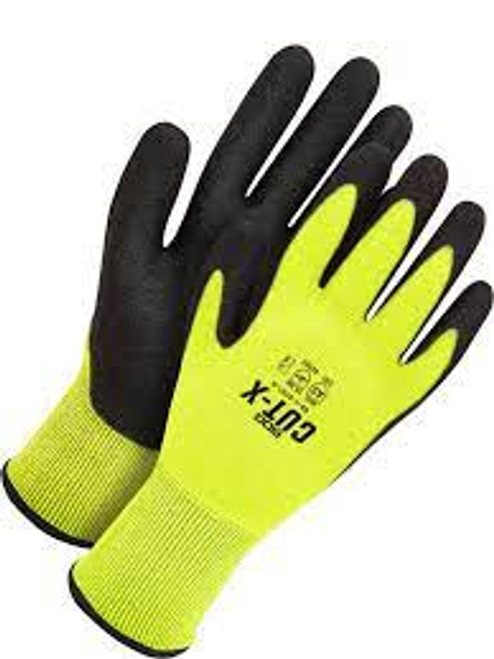 Gants tricotés enduits, Taille Grand/9, Calibre 13, Revêtement Polyuréthane, Enveloppe PEHP, Niveau A3/EN 388 niveau 4 Gants tricotés enduits, Taille Grand/9, Calibre 13, Revêtement Polyuréthane, Enveloppe PEHP, Niveau A3/EN 388 niveau 4