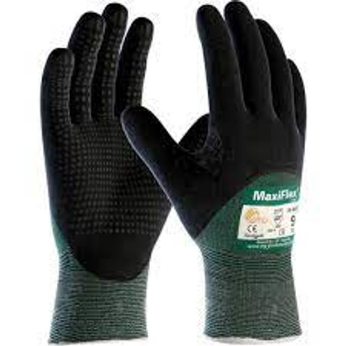 Gants résistant coupures MaxiFlex Cut, Taille Moyen, Calibre 15, Revêtement Nitrile Mousse, Enveloppe PEHP, ASTM ANSI A2/EN 388 3/EN 388 B Gants résistant coupures MaxiFlex Cut, Taille Moyen, Calibre 15, Revêtement Nitrile Mousse, Enveloppe PEHP, ASTM ANSI A2/EN 388 3/EN 388 B
