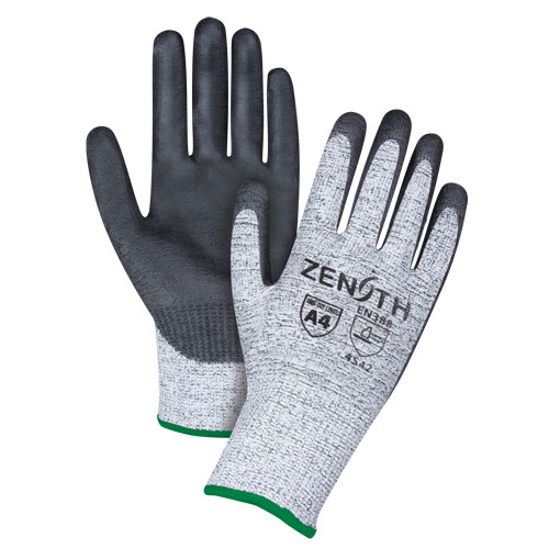 Gants enduits Taille Moyen 8 Calibre 13 Revêtement Polyuréthane Enveloppe PEHP ANSI/ISEA 105 niveau 4 EN 388 niveau 5 Gants enduits Taille Moyen 8 Calibre 13 Revêtement Polyuréthane Enveloppe PEHP ANSI/ISEA 105 niveau 4 EN 388 niveau 5