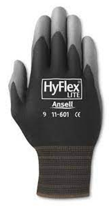 Gants Hyflex 11-601, Taille 7 Petit, Polyuréthane, Calibre 15, Nylon Gants Hyflex 11-601, Taille 7 Petit, Polyuréthane, Calibre 15, Nylon