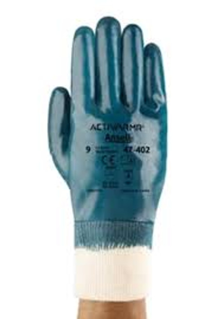 Gants ActivArmrMD 47-402, Taille 9, Nitrile, Coton
