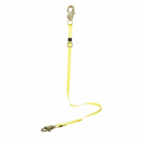 Longe positionnement réglable sangle 1 branches 6' Classe CSA B Polyester Longe positionnement réglable sangle 1 branches 6' Classe CSA B Polyester