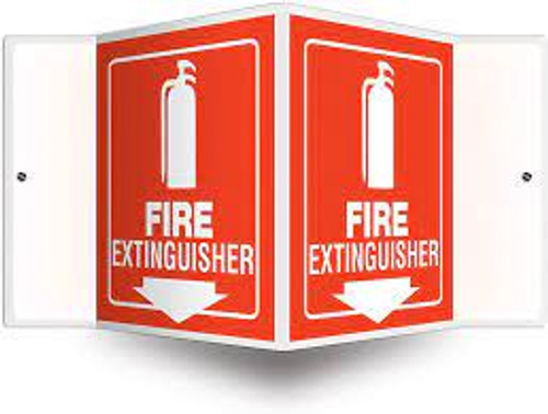ProjectionMC Fire Extinguisher 6x5 Plastique Anglais pictogramme ProjectionMC Fire Extinguisher 6x5 Plastique Anglais pictogramme