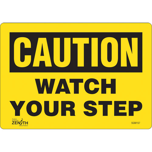 Watch Your Step - 7" x 10" - Vinyle - Anglais Watch Your Step - 7" x 10" - Vinyle - Anglais