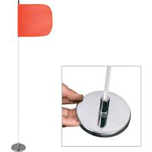Tiges sécurité travaux légers, Fixation Aimant, Hauteur 5', Orange Tiges sécurité travaux légers, Fixation Aimant, Hauteur 5', Orange