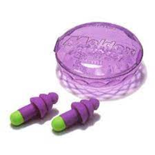 Bouchons d'oreilles réutilisables RocketsMD Sans cordon Vrac Étui en plastique 27 dB NRR Taille unique