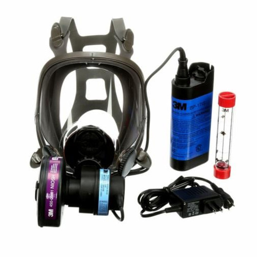 Appareils protection respiratoire APR épuration air motorisé portés visage PowerflowMC Respirateur masque Pile NiCd Appareils protection respiratoire APR épuration air motorisé portés visage PowerflowMC Respirateur masque Pile NiCd