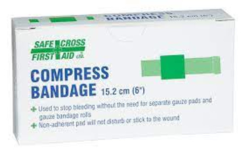 Bandages Compressifs Stériles 6x4-1/2