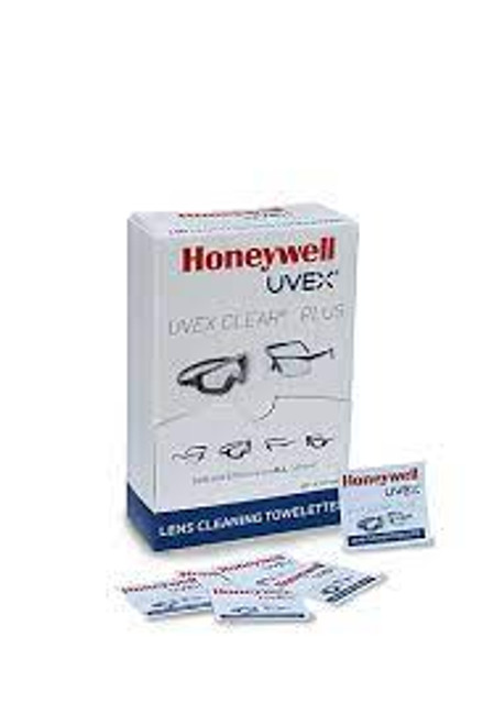 Serviettes Uvex Clear Plus, 5,25" x 8", 100 unités