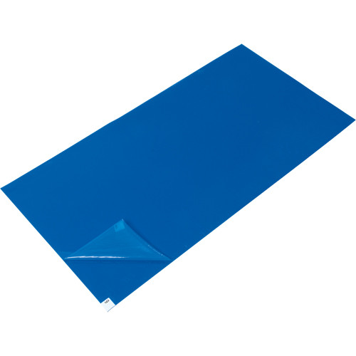 Tapis salle blanche 1,57 mils 2' 3' Bleu Tapis salle blanche 1,57 mils 2' 3' Bleu