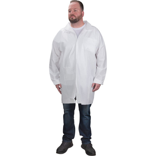 Sarraus de protection laboratoire Microporeux Blanc Grand Sarraus de protection laboratoire Microporeux Blanc Grand