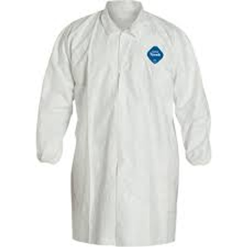Sarrau laboratoire Tyvek 400 Blanc 2T-Grand Sarrau laboratoire Tyvek 400 Blanc 2T-Grand