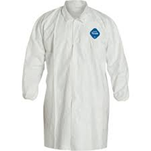 Sarrau laboratoire Tyvek 400 Blanc 3T-Grand Sarrau laboratoire Tyvek 400 Blanc 3T-Grand