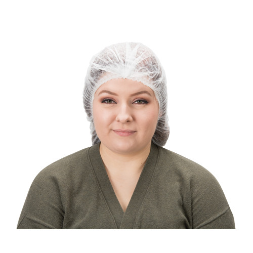 Bonnet plissé en polypropylène 24" blanc Bonnet plissé en polypropylène 24" blanc