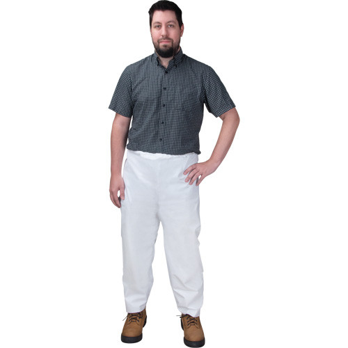 Pantalon jetable microporeux moyen blanc Pantalon jetable microporeux moyen blanc