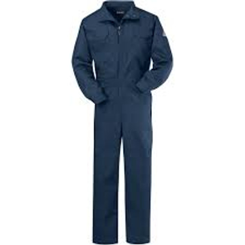 Combinaison résistante aux flammes, taille 42, bleu marine, 11,2 cal/cm² Combinaison résistante aux flammes, taille 42, bleu marine, 11,2 cal/cm²