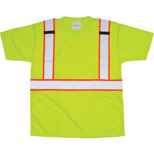 T-shirts CSA Polyester T-Grand Jaune lime haute visibilité T-shirts CSA Polyester T-Grand Jaune lime haute visibilité