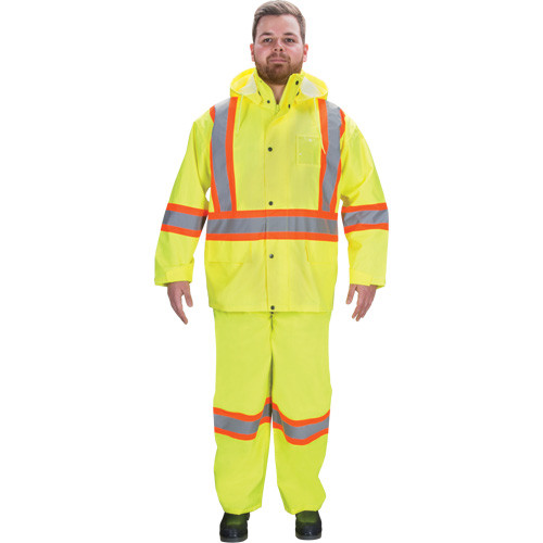 Imperméable RZ1000 - Jaune lime haute visibilité Imperméable RZ1000 - Jaune lime haute visibilité