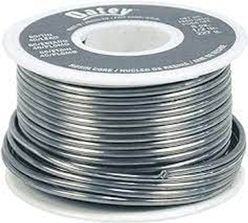 Métal d'apport 60/40 à base de plomb 60 % étain 40 % âme Colophane dia. 0,063"