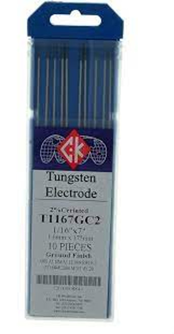 Tungstène 1/16" x 7"