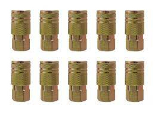 Raccords rapides 1/4" industriel soupape 1 voie Raccords manuels Raccords rapides 1/4" industriel soupape 1 voie Raccords manuels