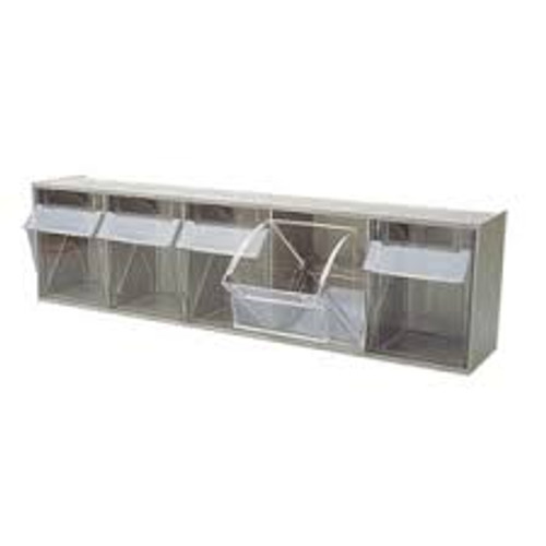 Casiers modulaires Tip-Out 23-5/8" x 5-1/4" x 6-1/2" 5 tiroirs QTB305IV Casiers modulaires Tip-Out 23-5/8" x 5-1/4" x 6-1/2" 5 tiroirs QTB305IV