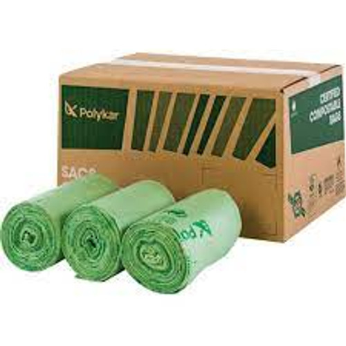 Sacs compostables certifiés PKBIO3550 Sacs compostables certifiés PKBIO3550