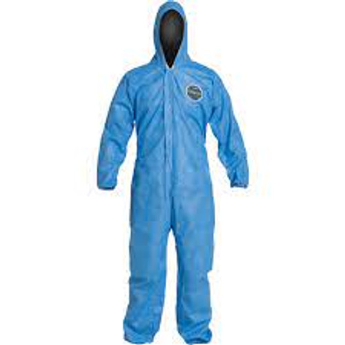 Combinaisons de protection ProShieldMD 10, taille moyenne, couleur bleue, en SMS PB127SB-MD