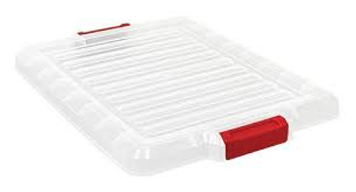 Couvercle contenant loquet plastique LID1915CL Couvercle contenant loquet plastique LID1915CL