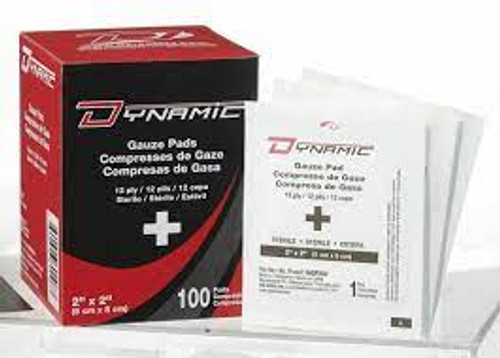 Gaze Tampon 2x2 Stérile Dispositif médical Classe 1 FAGP2X2100