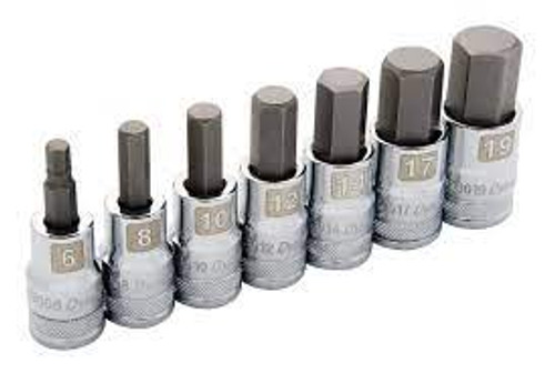 Douilles hexagonales métriques standard D018014 Douilles hexagonales métriques standard D018014