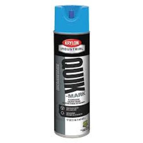 Peinture industrielle marquage inversée Quik-MarkMC Bleu 17 oz Canette aérosol (Paquet de 3) A03722007