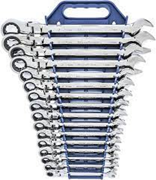 Clés Jeu Combinaison 16 Morceaux Métrique 9902D Clés Jeu Combinaison 16 Morceaux Métrique 9902D