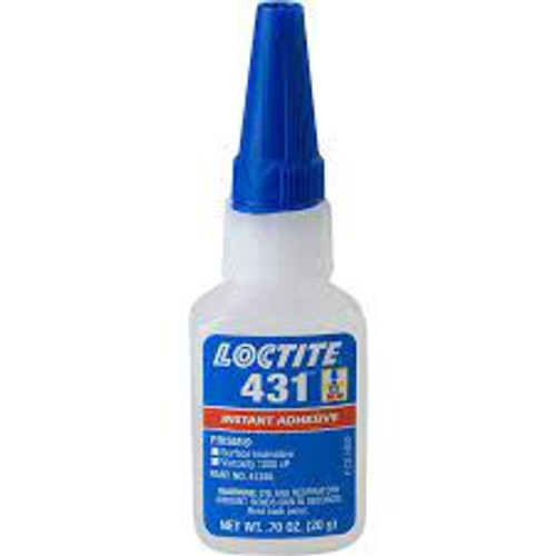 Adhésif instantané 431MC toute surface Transparent Bouteille 20 g 868371