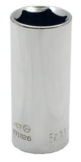 Douille profonde chromée 9/16" 3/8" 6 pans 671318