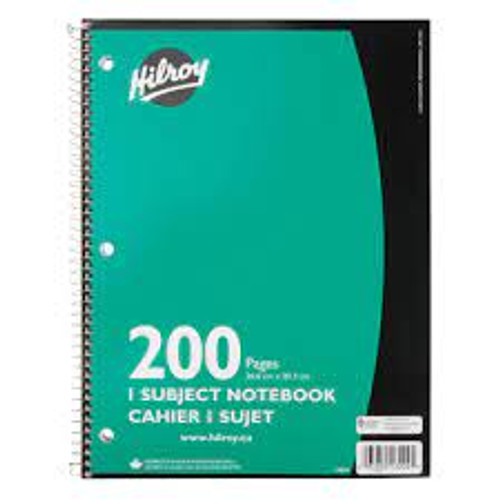 Carnet spirale 1 sujet 257238 Carnet spirale 1 sujet 257238