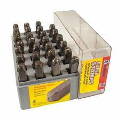 Ensembles de tampons manuels en acier, 1/4" 21051