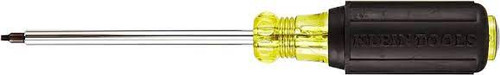 Tournevis KleinMD manche caoutchouté tige ronde pointe carrée 661 Tournevis KleinMD manche caoutchouté tige ronde pointe carrée 661