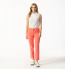 Lyric Coral High Water Ankle Pants