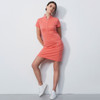 Rimini Coral Cap Sleeve Dress