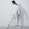 Glam High Water Ankle Pants White