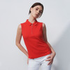 Peoria Mandarine Sleeveless Polo Shirt