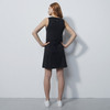 DS Solid Black Sleeveless Dress