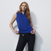 DS Spectrum Blue Sleeveless Polo Shirt