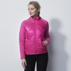 DS Tulip Pink Fleece Jacket With Mini Micro Front