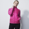 DS Tulip Pink Fleece Jacket With Mini Micro Front